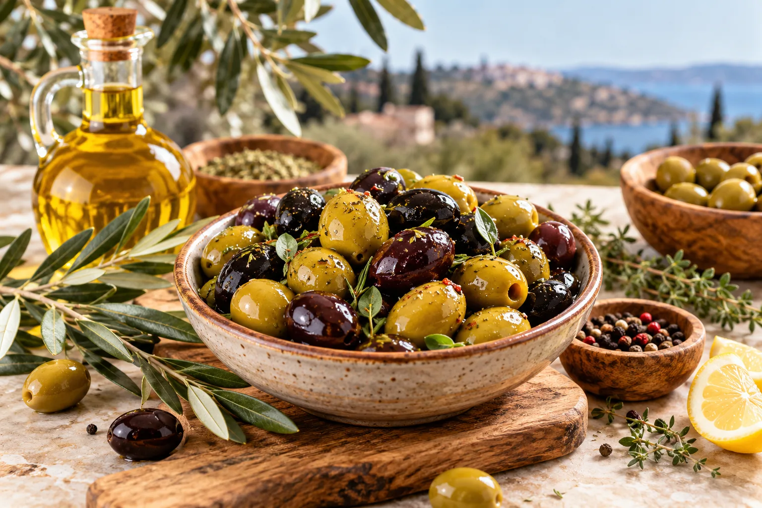 Türkiye'de sofralık zeytin: İrilik ve salamura karşılaştırması
